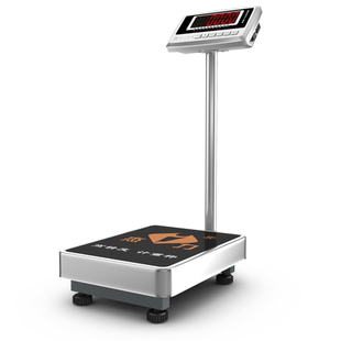 杰力电子商用台秤100kg高精度0.01工业台称精准计重计数商用磅称