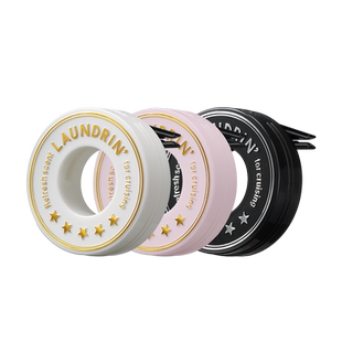 Laundrin朗德林车载香薰车饰摆件车用固体香膏汽车香水香氛出风口