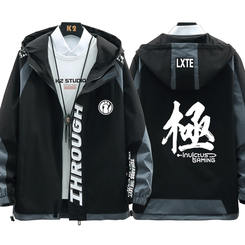 IG英雄聯(lián)盟戰(zhàn)隊(duì)隊(duì)服游戲2024秋冬時(shí)尚夾克棉衣外套帥氣潮流衣服zm