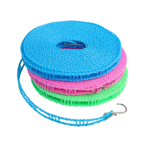 旅行晾衣绳室内免打孔神器晒衣绳凉衣绳子挂衣服被子户外防滑防风