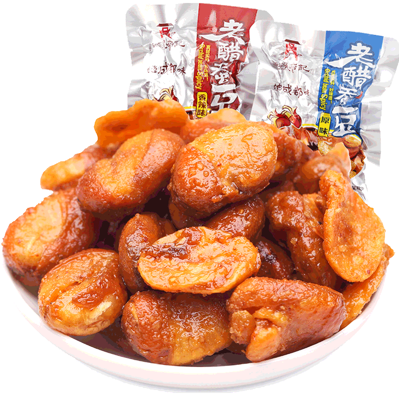 四川成都特产百年吴府记老醋蚕豆