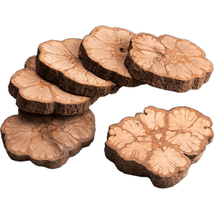 陶迷天然实木杯垫龙须藤木壶承家用防烫隔热垫摆件底座茶垫大杯托