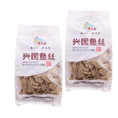 百丈泉江西特产家庭装兴国鱼丝