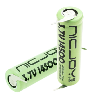 适用飞利浦电动牙刷电池HX6930更换维修配件14500锂电池带焊脚