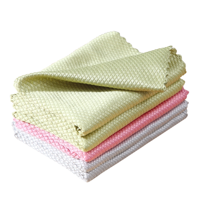 鱼鳞吸水不易掉毛擦玻璃专用