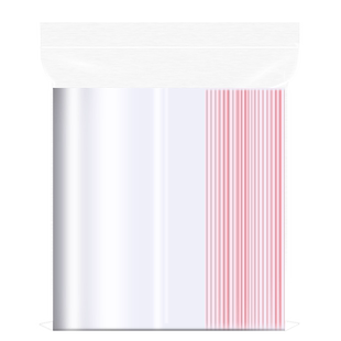 食品密封袋自封袋透明白色塑料袋塑封食品袋茶叶分装小包装袋子