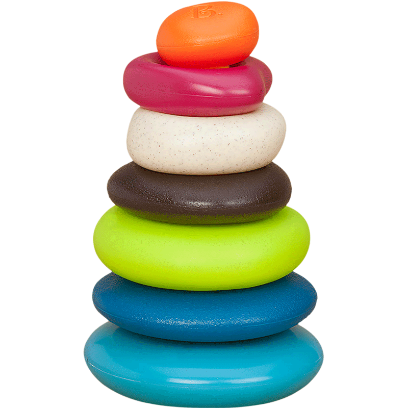 btoys比乐可啃咬益智6月套圈玩具