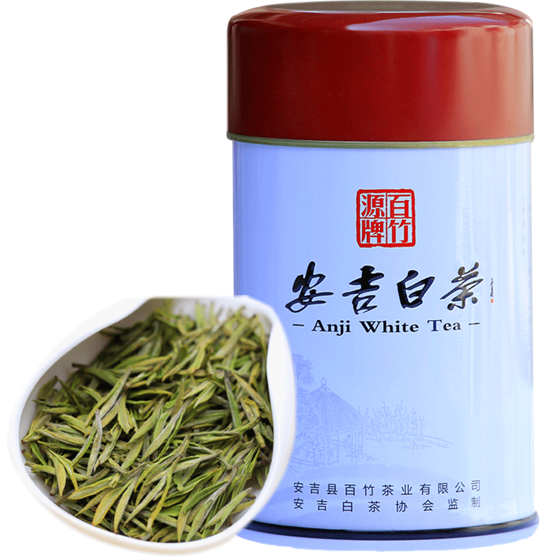 安吉白茶2026新茶高档茶叶105g*2百竹源安吉白茶正品官方旗舰店