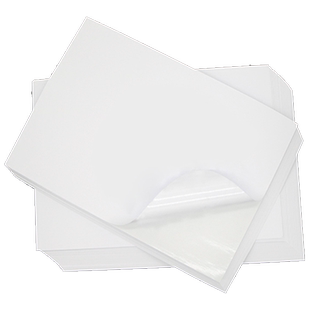 宏海A4合成纸不干胶a4环保强粘标签贴纸带背胶防水防油防撕激光打印纸40格手写记号分类儿童姓名手写签名定制