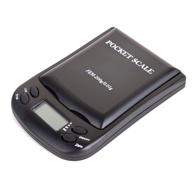 福日FEM珠宝电子秤称黄金口袋秤迷你秤称茶叶药材药片包邮