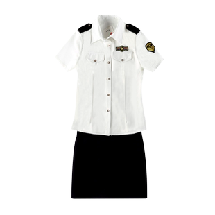 足疗店技师工作服女性感气质空姐制服养生会所足浴套装沐足工衣