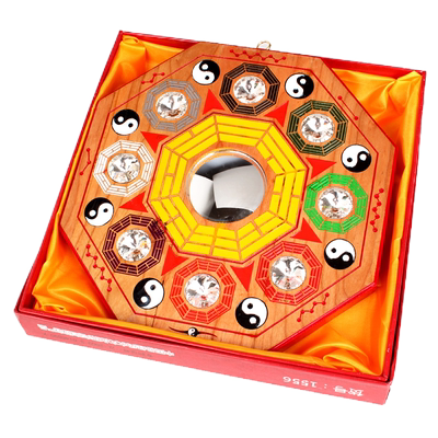 太极阴阳平面镜九宫八卦镜聚缘阁