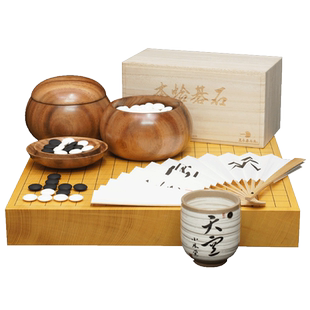 黑木棋盘店日本香榧木棋盘58mm厚一枚板整木高档日式围棋盘5215