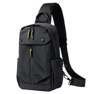 tanmesso胸包男士斜挎包牛津布时尚韩版胸前小背包单肩包腰包潮