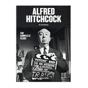 【现货】Alfred Hitchcock: The Complete Films希区柯克的电影全集 电影艺术书籍设计进口原版英文图书[TASCHEN]