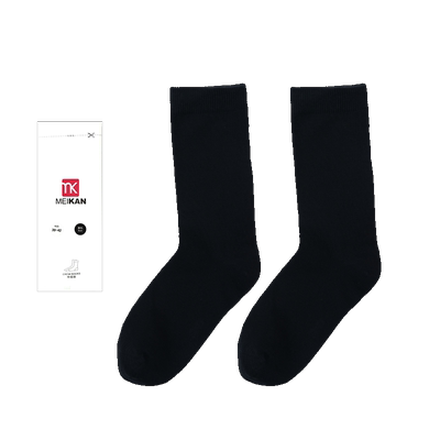 MEIKAN美看10A抗菌精梳棉中筒袜