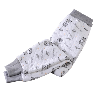 儿童纯棉保暖裤男童加厚全棉秋裤