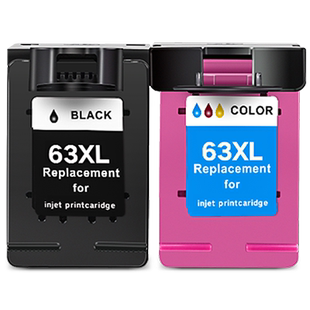 墨道 适用惠普63xl墨盒大容量deskjet HP2130 3630 3830 3632 4520 4650 5255打印机墨盒F6U61/2A 黑彩色套装