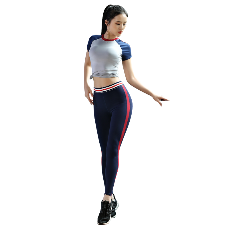 wontto紧身裤跑步跳操瑜伽服套装