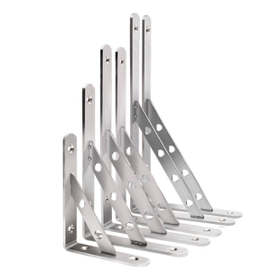 三角支架不锈钢支架固定器墙上木板托架三脚架置物架托隔搁支撑架