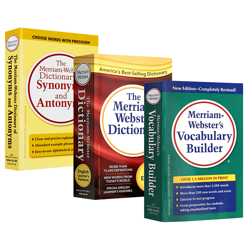 韦氏字根词典英文原版进口词汇