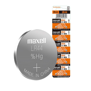Maxell温度计纽扣电池LR44 AG13 A76 L1154遥控器扣式小电子10粒 纽扣电池lr1130