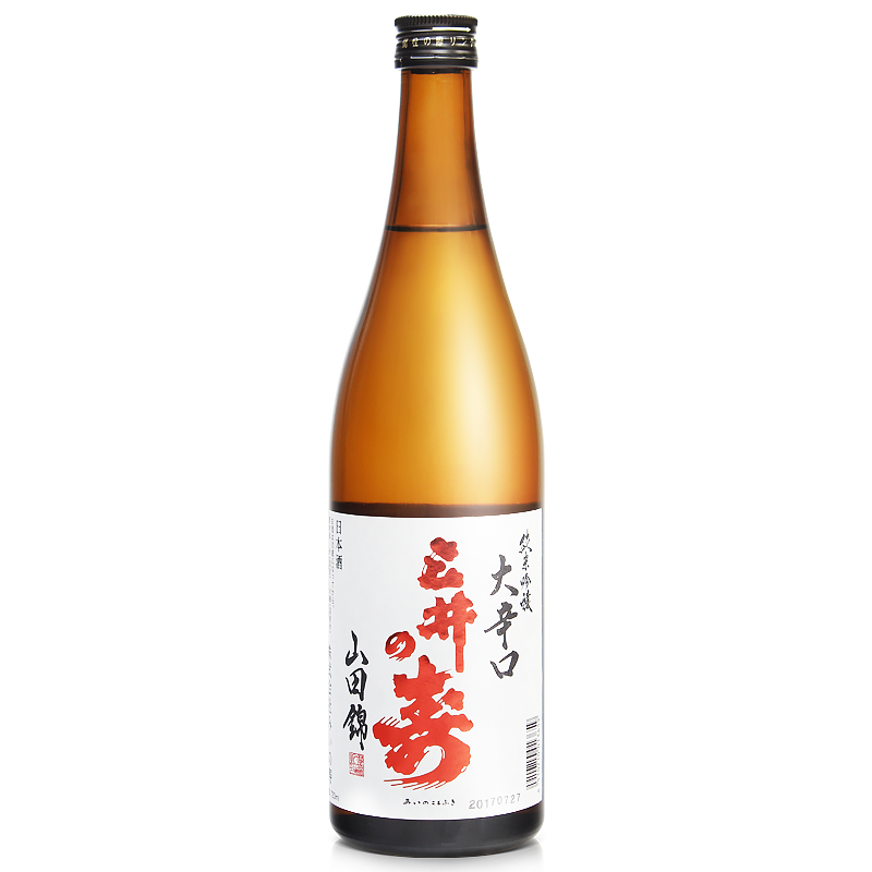 三井壽大辛口山田錦純米吟釀720ml日本原裝進(jìn)口酒純米酒日式清酒