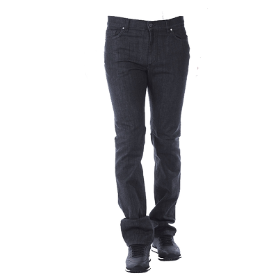 versace范思哲冬季新款牛仔长裤