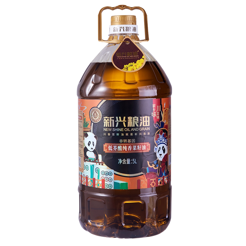 新兴粮油四川纯香低/压榨食用油