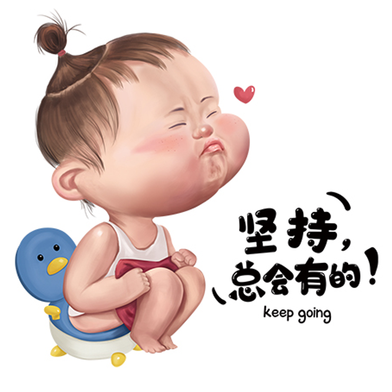 创意贴画装饰厕所防水卡通可移除
