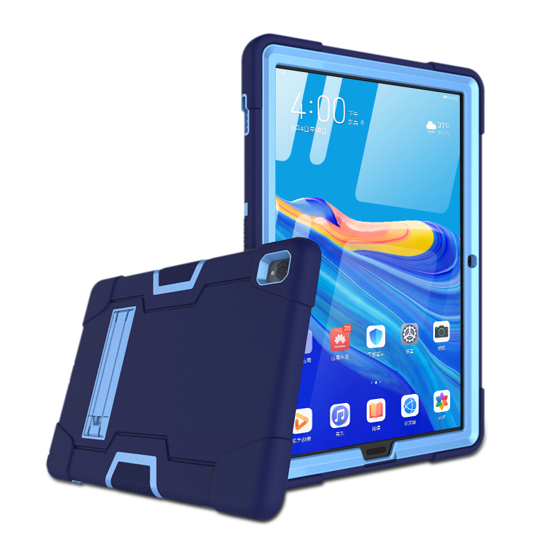 gomi适用华为matepad11保护套matepadpro平板m6/X8/10.4寸10.8硅胶壳v7荣耀7/v6高能版c7畅享2带笔槽防摔儿童