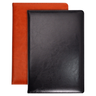 笔记本子b5加厚大号本子a5商务高档硬皮面办公厚工作记事本简约大学生日记本复古会议记录本批发定制可印logo