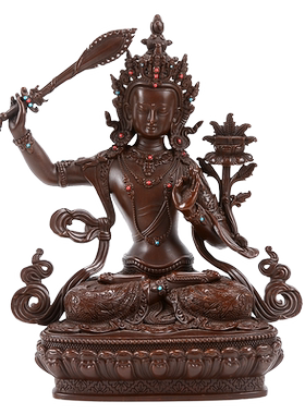 欧斯特台湾古铜可装赞铜像摆件