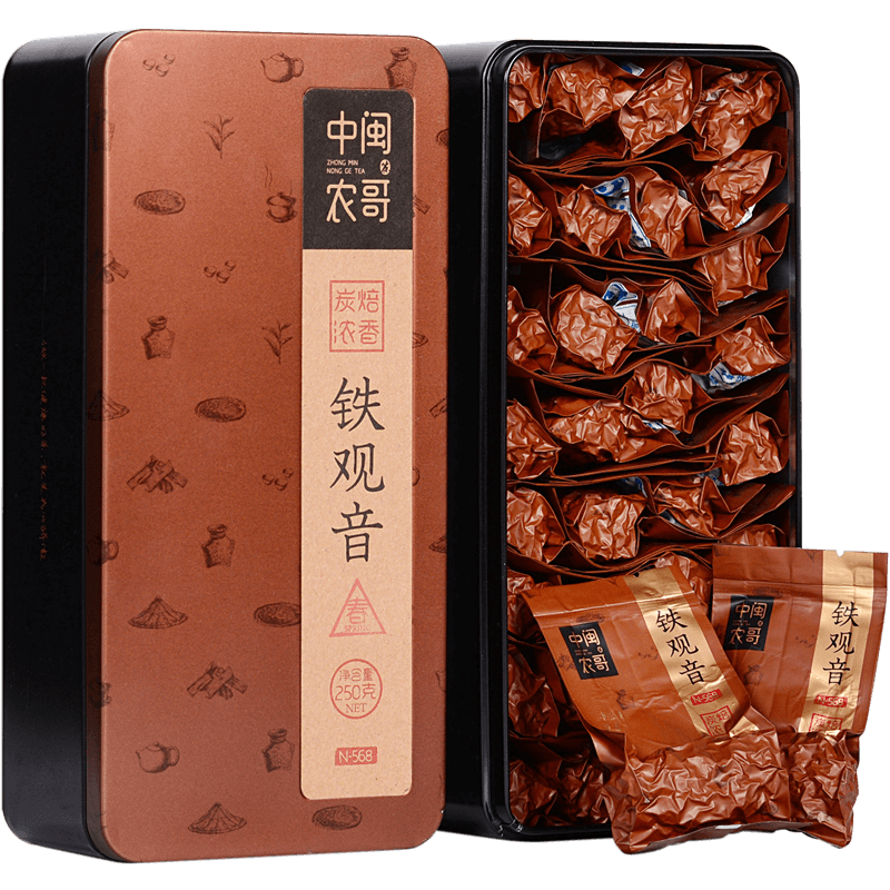 中闽农哥安溪铁观音特级炭焙茶叶