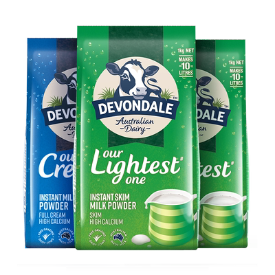 1kg澳洲全脂奶粉DEVONDALE