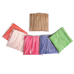 吐司袋扎丝面包包装袋封口点心蛋糕烘焙包装牛皮纸袋扎条专用批发