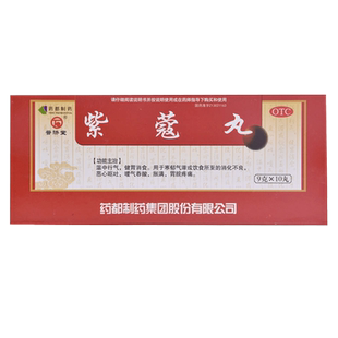 普济堂紫蔻丸健胃功能性胀满嗳气恶心消化不良消食胃痛行气紫寇