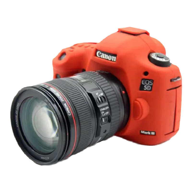 EOS R 750D相机套佳能5D2 850D 70D 6D2 1300D 1500D 单反2000D 3000D 4000D 相机包77D硅胶套 保护套5D4 5D3
