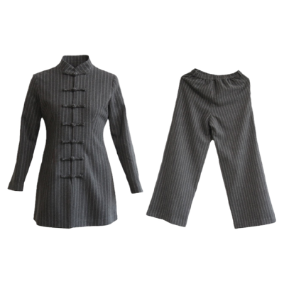 旗袍洋气减龄职业套装