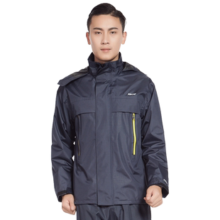 野趣雨衣雨裤套装男女成人分体双层加棉透气摩托车电动车骑行雨衣