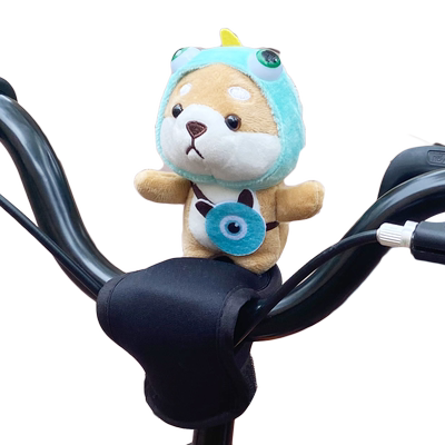 Tooquv儿童平衡车把立护胸玩偶