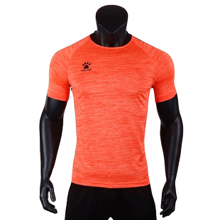 kelme卡尔美足球服上衣男足球衣训练服短袖光板定制比赛组队服