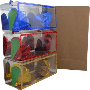 皇牌魔术 空箱出花 纸袋花箱 空袋出花箱 大中小号 花类魔术道具