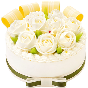 好利来生日蛋糕-美丽人生-动物奶油【提前3-4小时预定】同城配送