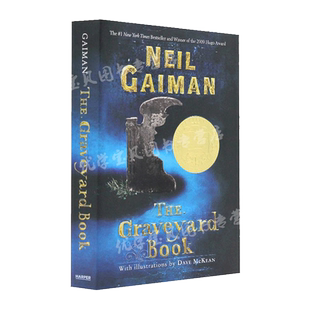 坟场之书 The Graveyard Book 纽伯瑞金奖 英文原版小说 Neil Gaiman 尼尔盖曼 儿童英文原版书籍文学小说