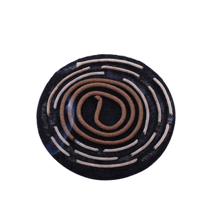 弘毅斋防火棉台湾黑色耐高温隔热阻燃棉沉香檀香盘香香盒香炉垫