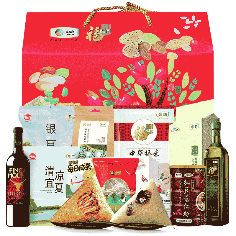 中秋节米面油五谷杂粮油大礼包