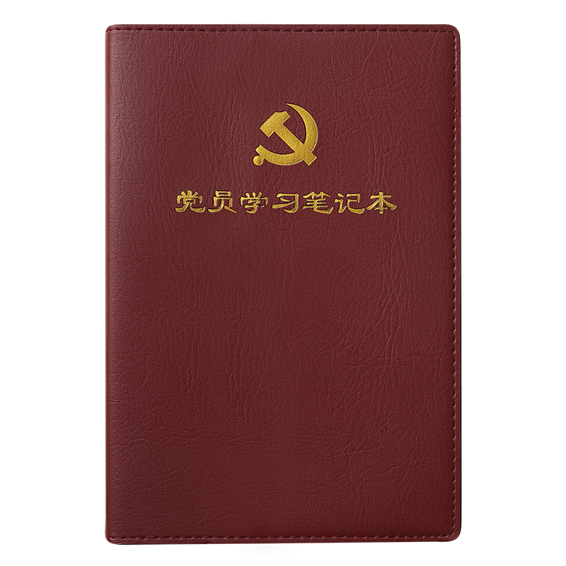 党员学习笔记本活页2021新款32k三会一课党支部小组党课中心组会议记录本16k谈心谈话本子可印定制做LOGO