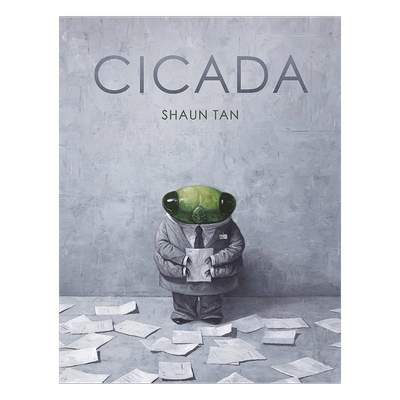 英文原版 陈志勇新作 蝉 精装绘本 Shaun Tan: Cicada 同作者获奖作品 The Arrival by Shaun Tan