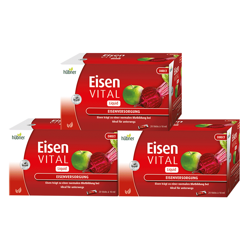 进口德国铁元素eisen女盒口服液